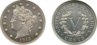 1913 Eliasberg Liberty Head Nikel