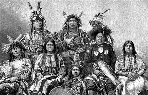 Cuộc sống gia đình trong văn hóa của người da đỏ vùng đồng bằng