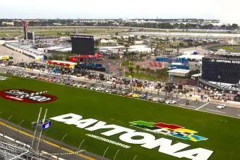 Mezinárodní plochá dráha Daytona před závodem