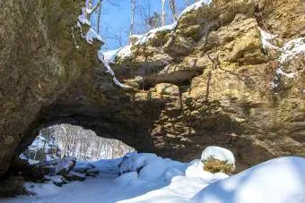Mga Rock Formation Sa Iowa State Park