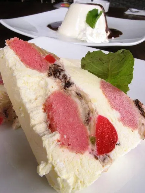 Checkerboard Ice Cream Cake