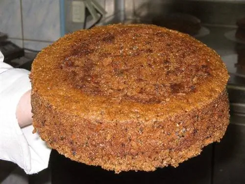 Receita de bolo de cenoura úmido