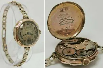 Antikni ženski ručni sat s narukvicom Rolex iz 1920-ih