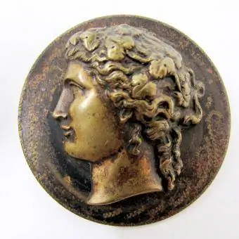 Viktorijanski gumb Apollo