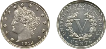 1913 Eliasberg Liberty Head Nickel