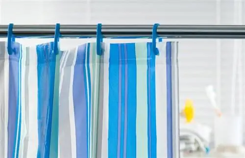 Jak vyčistit sprchový závěs pro osvěžení vhodné pro lázně