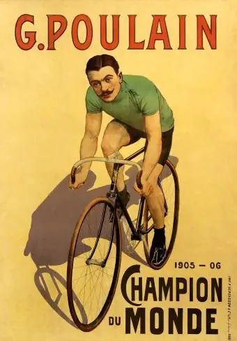 G. Poulain 1905 – 06 Champion du Monde. Artist: A. Gallice. Napetsahan: 1906. (Larawan ni Pierce Archive LLC/Buyenlarge sa pamamagitan ng Getty Images) - Paggamit ng Editoryal ng Getty