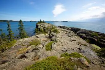 Isle Royale Nationaal Park aan Lake Superior