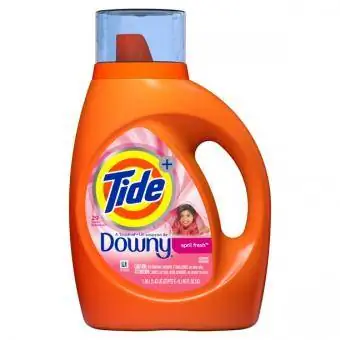 Tide Plus Downy April Fresh Scent Flytande tvättmedel, 46 oz, 29 laddningar