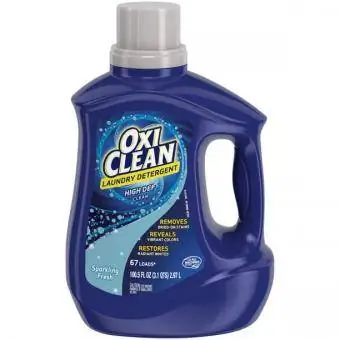 Жидкий стиральный порошок OxiClean, сверкающий свежий аромат, 100,5 унций.