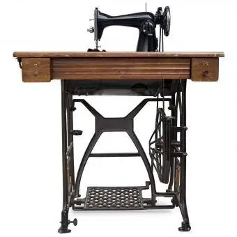 Antieke Treadle Naaimasjien