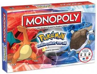 Edycja Monopoly Pokeman Kanto