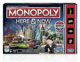 Gra Monopoly Tu i Teraz
