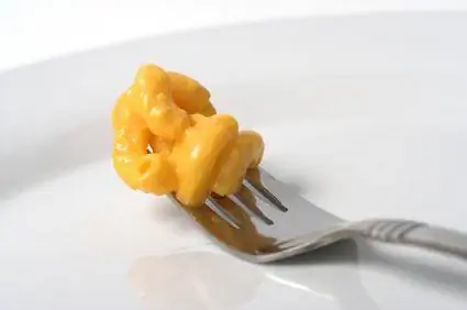 Бышкан макарон жана сыр рецепти