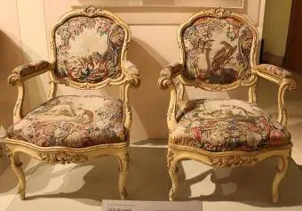 Rococo armchairs