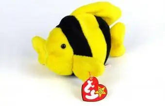 Bubbles The Fish TY Beanie Baby 1995