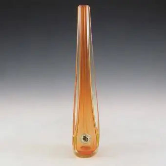 Vaso de vidro Galliano Ferro Murano