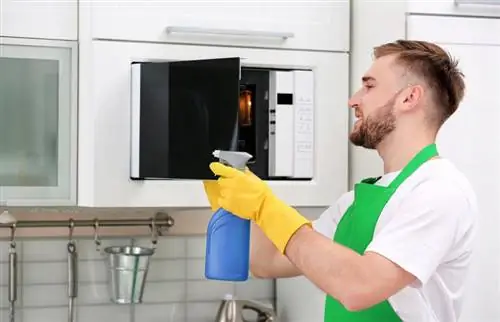 Triki za čiščenje mikrovalovne pečice (čiščenje ni potrebno)