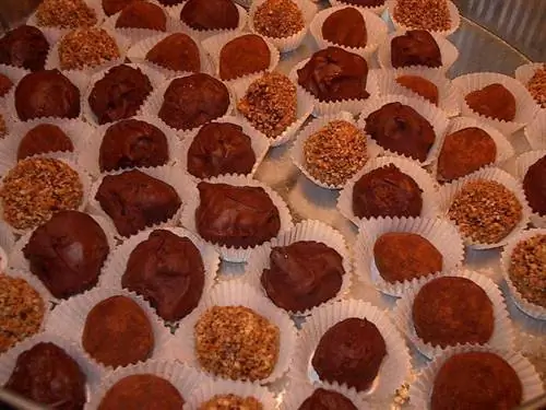 Faire des truffes au chocolat
