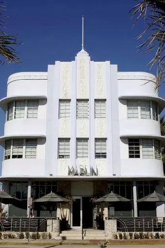 L'hôtel Marlin, à South Beach, Miami Beach, Floride, États-Unis