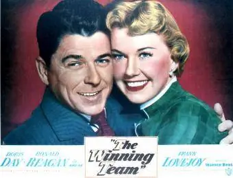 aulakortti Ronald Reagan -elokuvasta