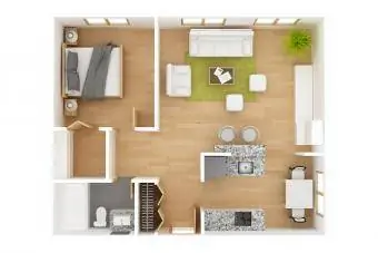 3D floor plan