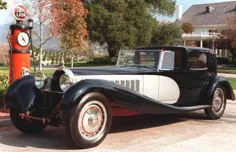 Bugatti Type 41 Royale Kellner kupesi