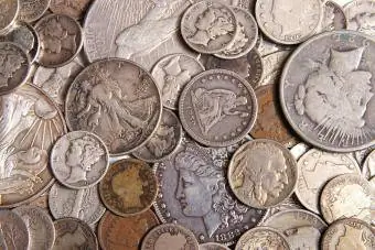Antique collectible coins