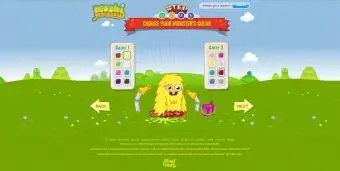 ภาพหน้าจอของ Moshi Monsters