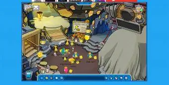 Captura de pantalla de Club Penguin en línea