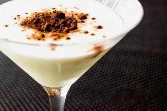 Cocktail de sauterelles au cacao