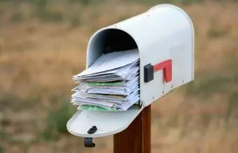 la casella di posta trabocca di posta