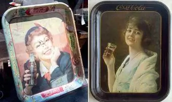 vintage δίσκοι Coca-Cola