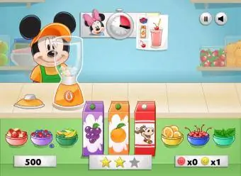 Mickey's Blender Bonanza! játék oldala