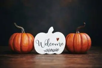 Pumpkin Welcome Plaketa