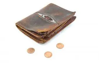 Vana rahakott müntidega