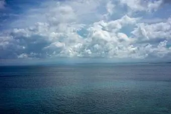 Океанска вода и небе