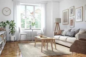 Apartament interior escandinau de moda