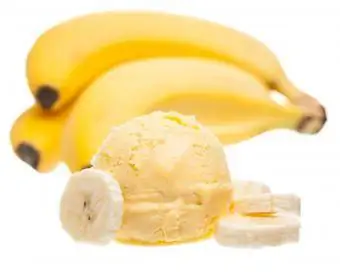 Bananensorbet