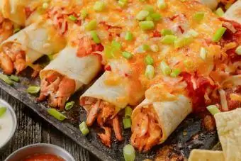 Цавуулаггүй Enchiladas