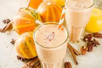 Pumpkin smoothies