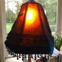 Bohém lámpaernyő