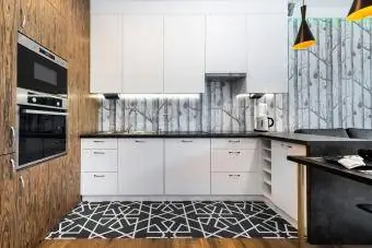 kaasaegne korter köök