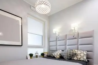 Éclairage petite chambre moderne