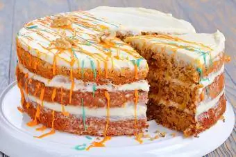 Drizzled Carrot Cake