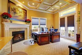 Luxus irodai szoba belső