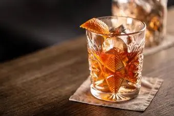 Orange Cardamom Cognac Old-Fashioned