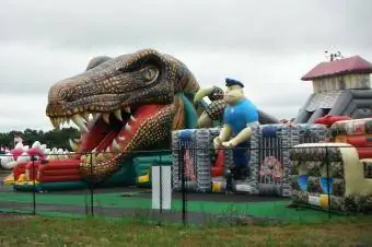 Aufblasbarer Park in Cape Cod