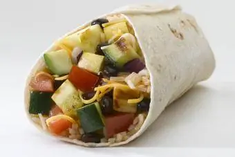 Burrito de verdures