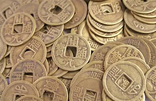 Používání mincí Feng Shui pro štěstí